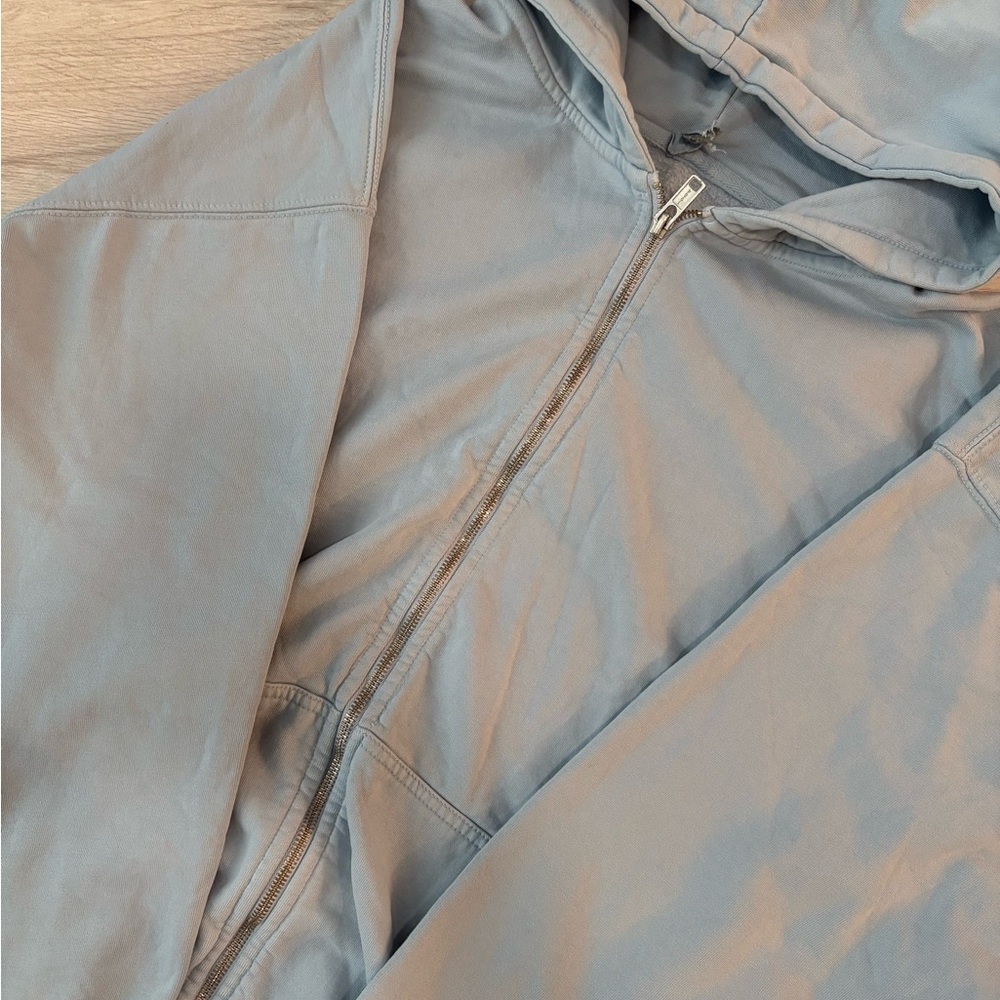Brandy Melville Light Blue Christy Hoodie